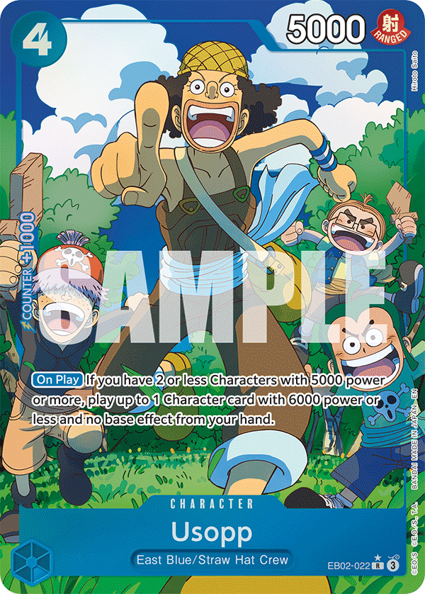 Usopp (EB02-022) – Alternate Art EN NM