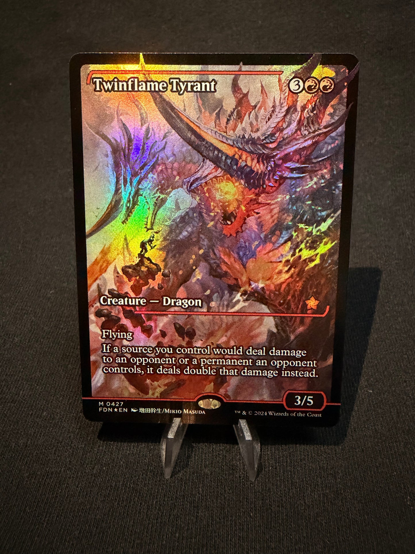 Twinflame Tyrant (V.3) - Foundations Foil EN NM