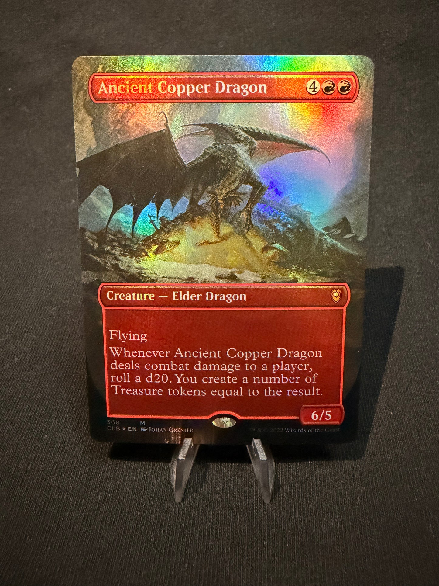 Ancient Copper Dragon (V.1) - Dungeons & Dragons Foil EN NM