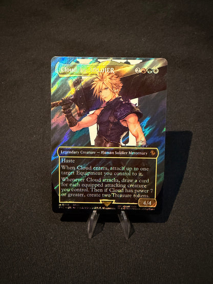 Cloud, Ex-SOLDIER (V.3) - Final Fantasy Commander Surge Foil EN