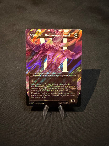 Sephiroth, Fabled SOLDIER // Sephiroth, One-Winged Angel (V.4) - Final Fantasy Surge Foil EN