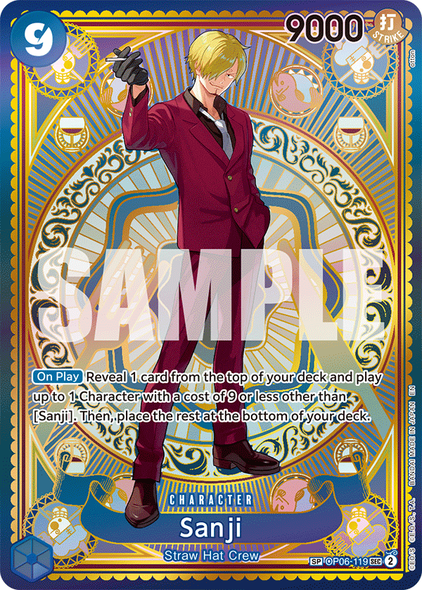 Sanji (OP06-119) - Alt Art EN NM