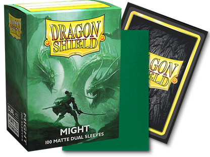 Dragon Shield - Standard Dual Sleeves: Might [Matte] (100)