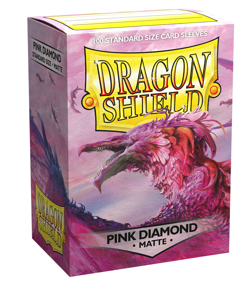 ドラゴンシールド - スタンダードスリーブ：Pink Diamond [Matte]（100枚）