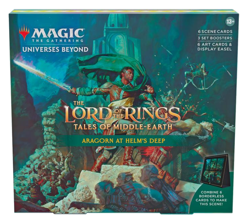 Aragorn at Helm's Deep - Scene Box EN