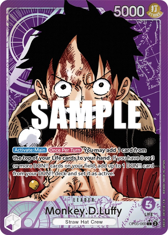 Monkey.D.Luffy (OP05-060) (V.2) EN