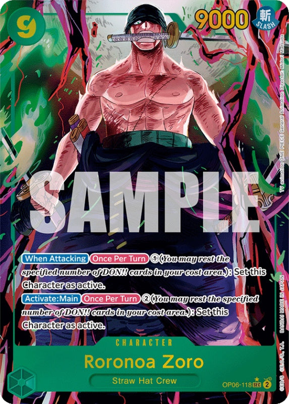 Roronoa Zoro (OP06-118) (V.2) FR