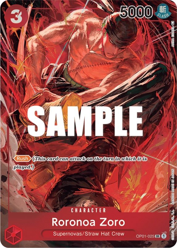 Roronoa Zoro (OP01-025) (V.2) FR