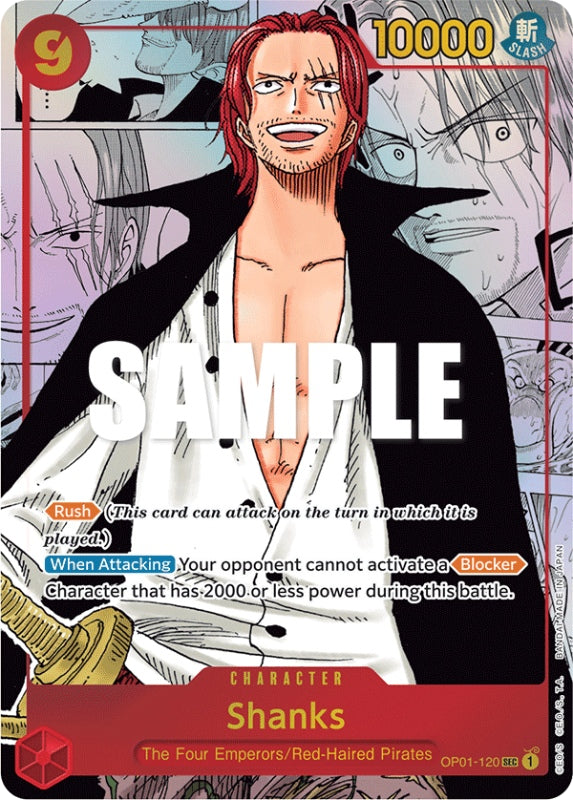 Shanks (OP01-120) (V.3) FR