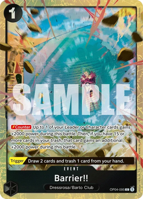 Barrier!! (OP04-095) EN