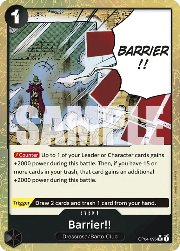 Barrier!! (OP04-095) (V.3) EN