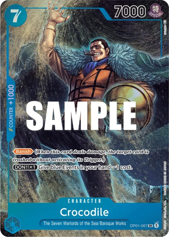 Crocodile (OP01-067) (V.2) FR