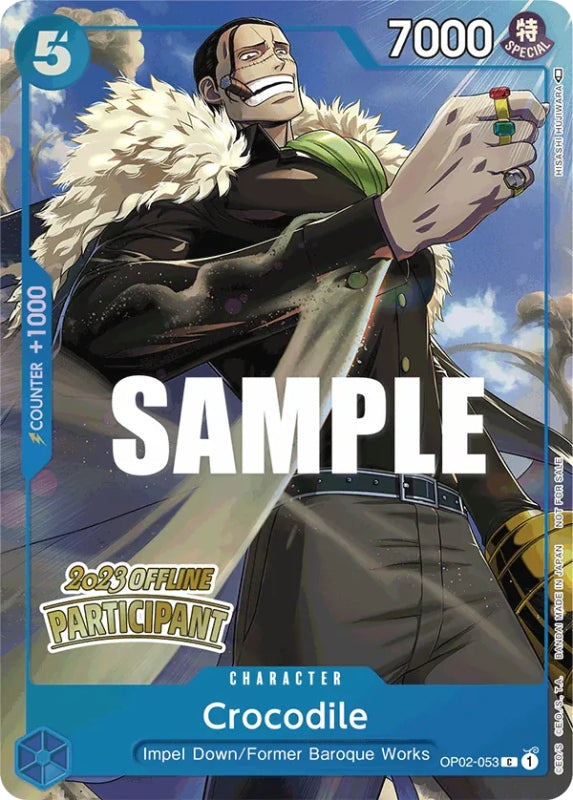 Crocodile (OP02-053) (V.1) FR