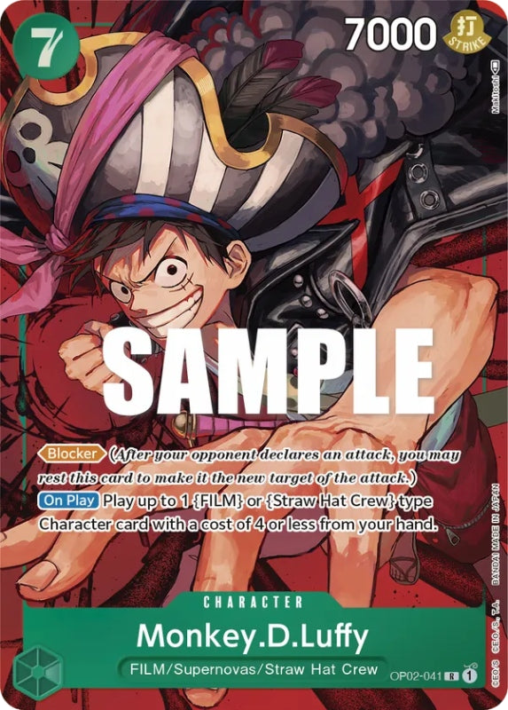 Monkey.D.Luffy (OP02-041) (V.2) FR