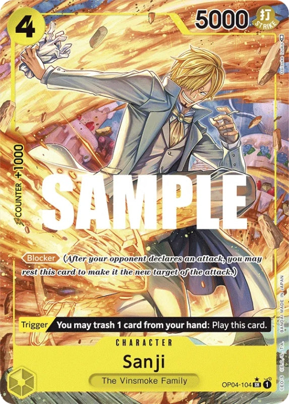 Sanji (OP04-104) (V.2) EN