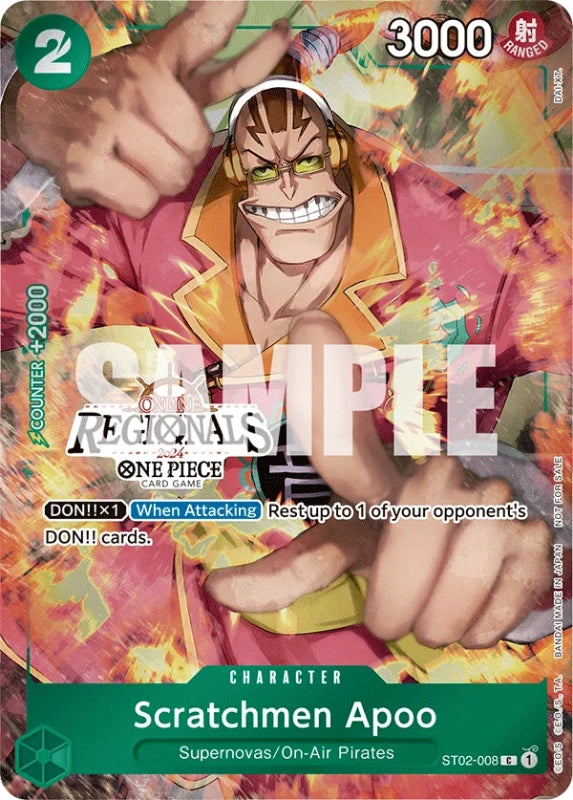 Scratchmen Apoo (ST02-008) (V.1) FR