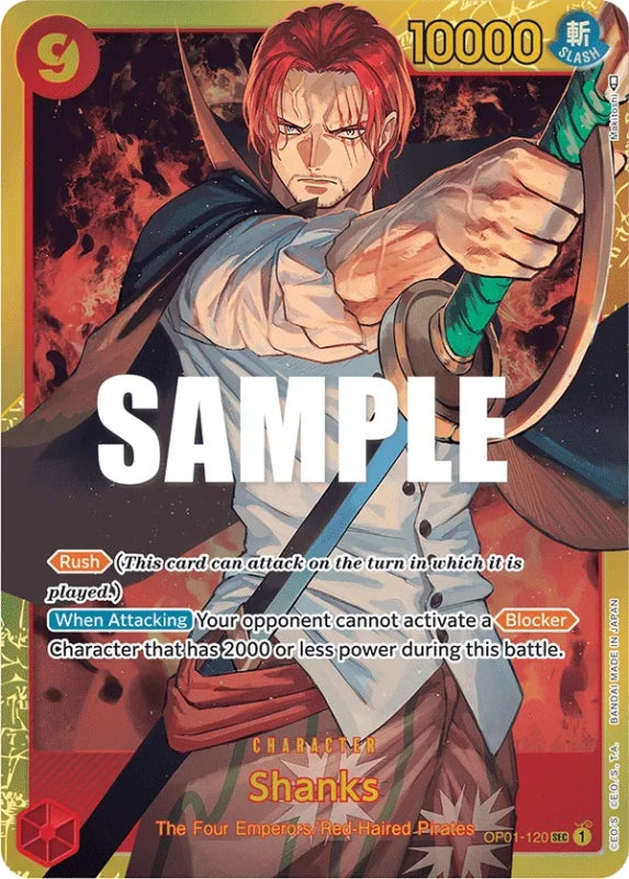 Shanks (OP01-120) (V.1) FR