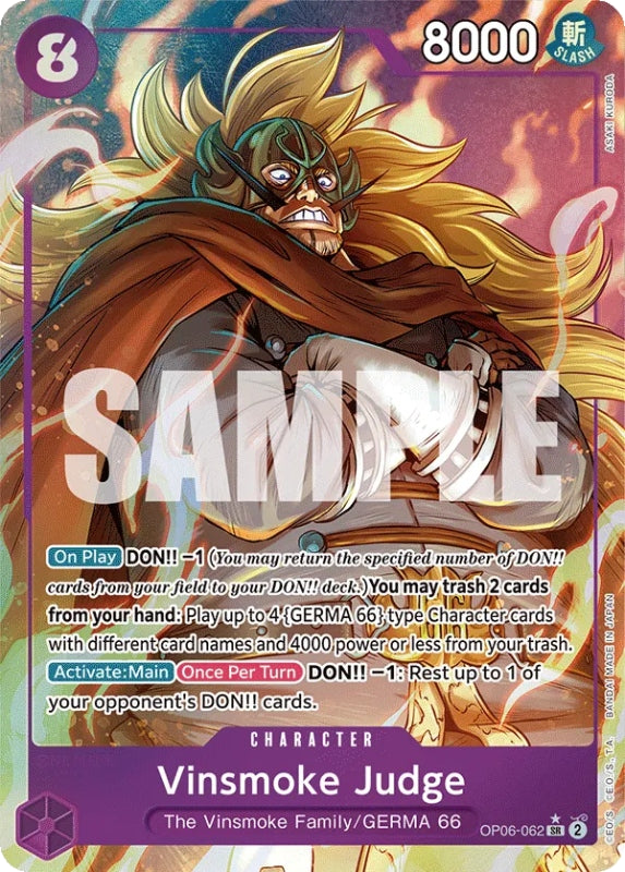 Vinsmoke Judge (OP06-062) (V.2) FR