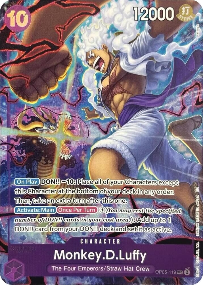 Monkey.D.Luffy (OP05-119) - Alternate Art EN NM