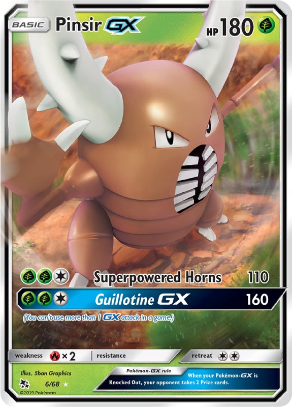 pokemon-karten-pinsir-gx-hif-6-englisch