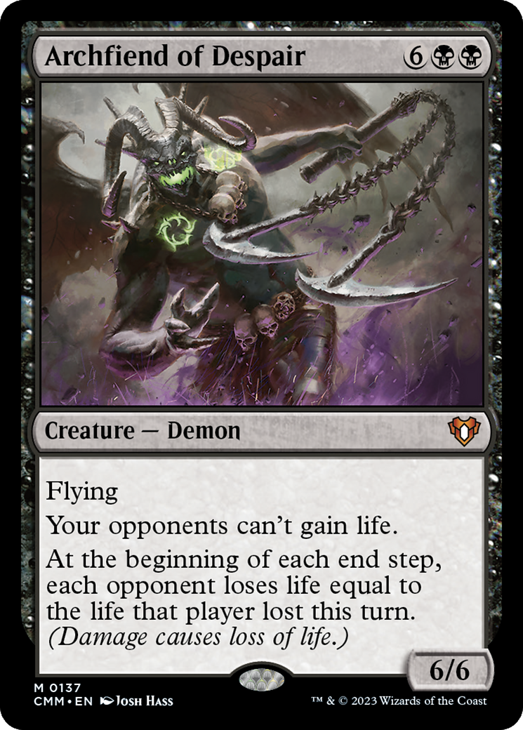 绝望恶魔 Commander Masters 英文