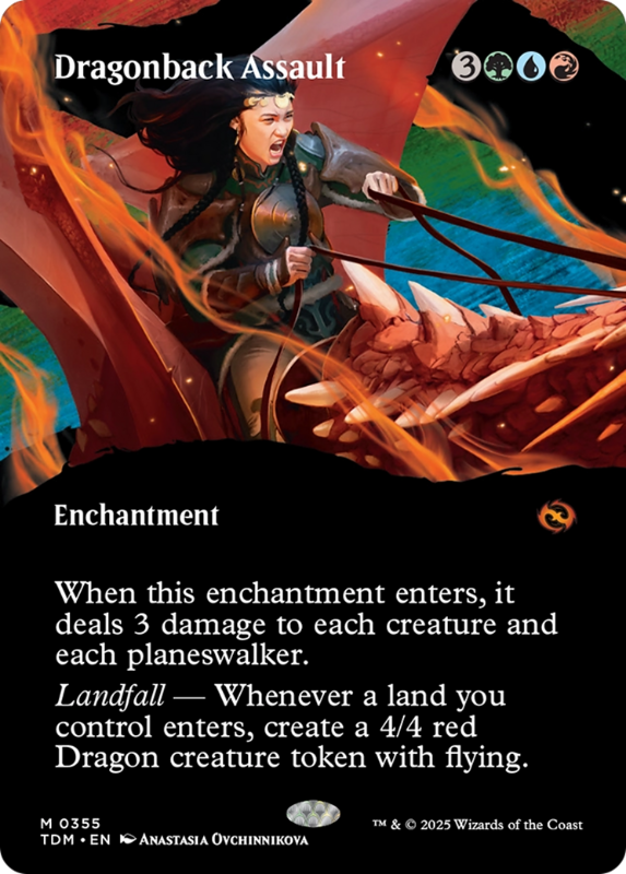 龙背突袭 Tarkir Dragonstorm 英文