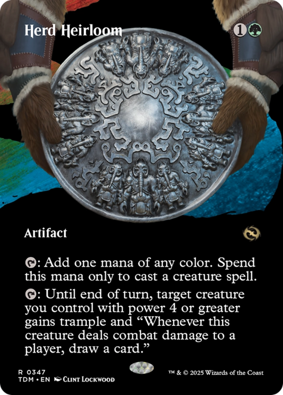 群系传家宝（V.1）Tarkir Dragonstorm 英文