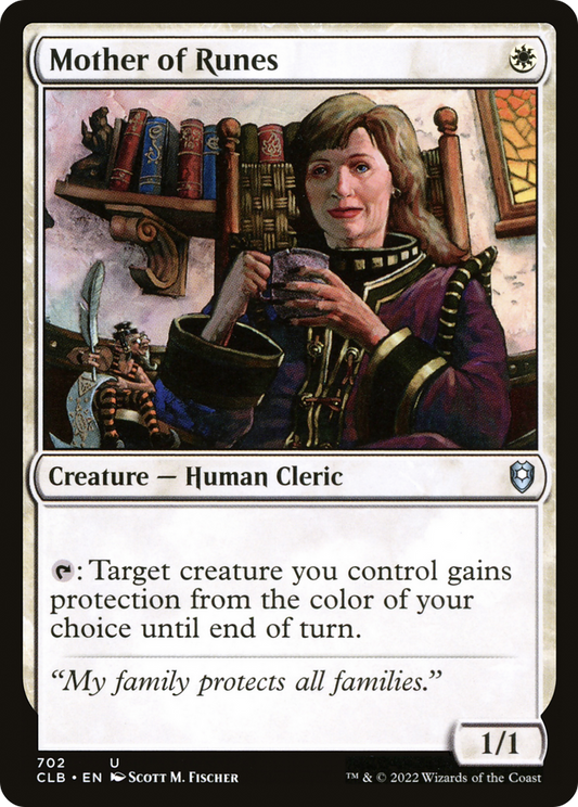 Magic the Gathering Mother of Runes Commander Legends Battle for Baldur's Gate Non Foil Englisch