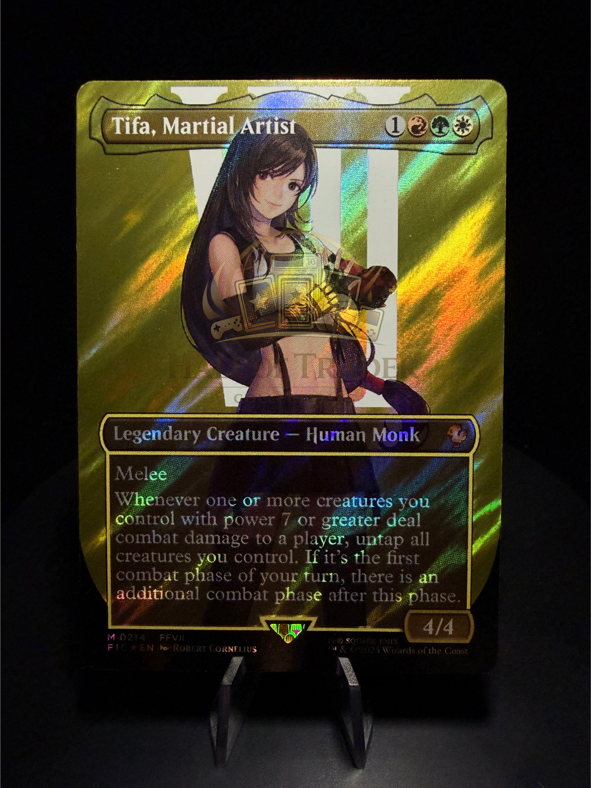magic-the-gathering-tifa-martial-artist-final-fantasy-commander-surge-foil-englisch-foto
