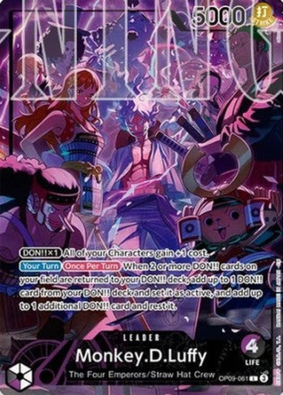 Monkey D. Luffy OP09-061 Alt Art EN NM