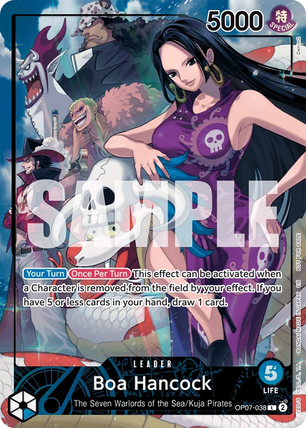 Boa Hancock (OP07-038) - Alt Art EN NM