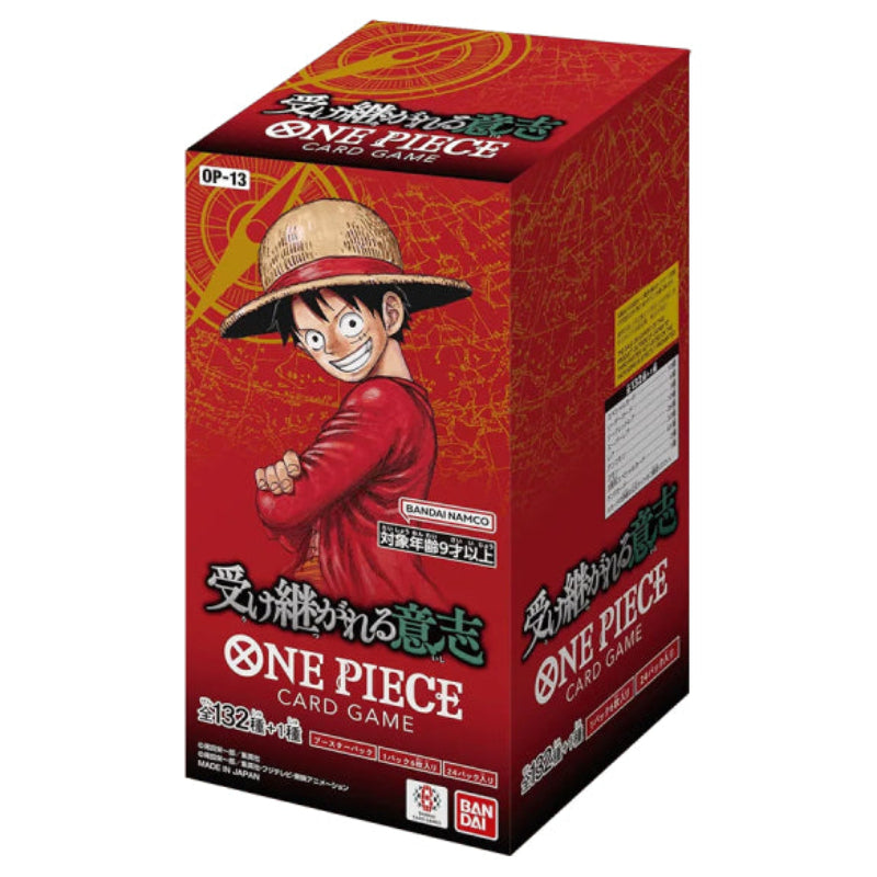 one-piece-card-game-carrying-on-his-will-booster-box-op13-japanisch