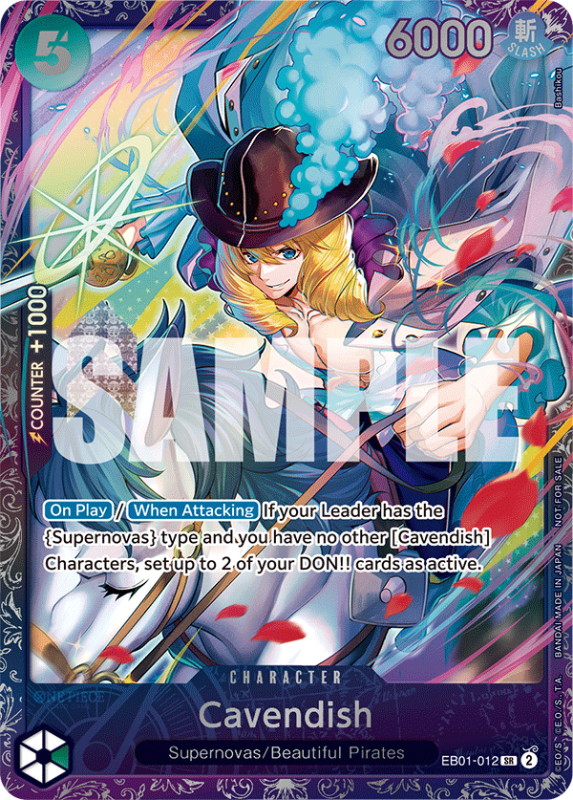 Cavendish (EB01-012) (V.2) FR - Treasure Cup 2024