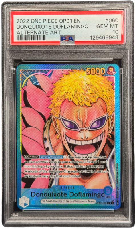 Donquixote Doflamingo (OP01-060) (V.2) (PSA 10) EN