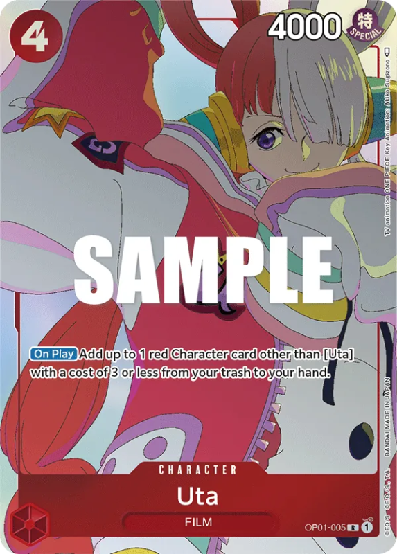 Uta (OP01-005) (V.1) FR