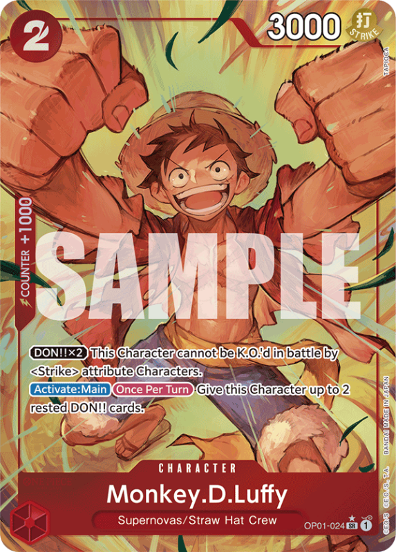 Monkey.D.Luffy (OP01-024) - Alternate Art EN NM