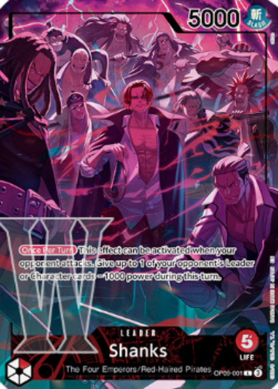 Shanks (OP09-001) - Alt Art EN NM