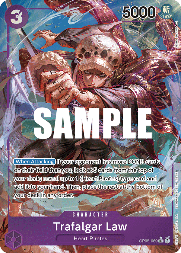 Trafalgar Law (OP05-069) - Alt Art EN NM