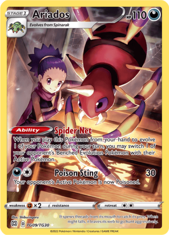 pokemon-ariados-brs-tg09-englisch-near-mint