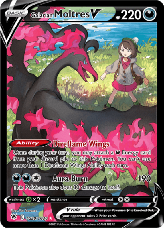 Galarian Moltres V (ASR TG20) - EN