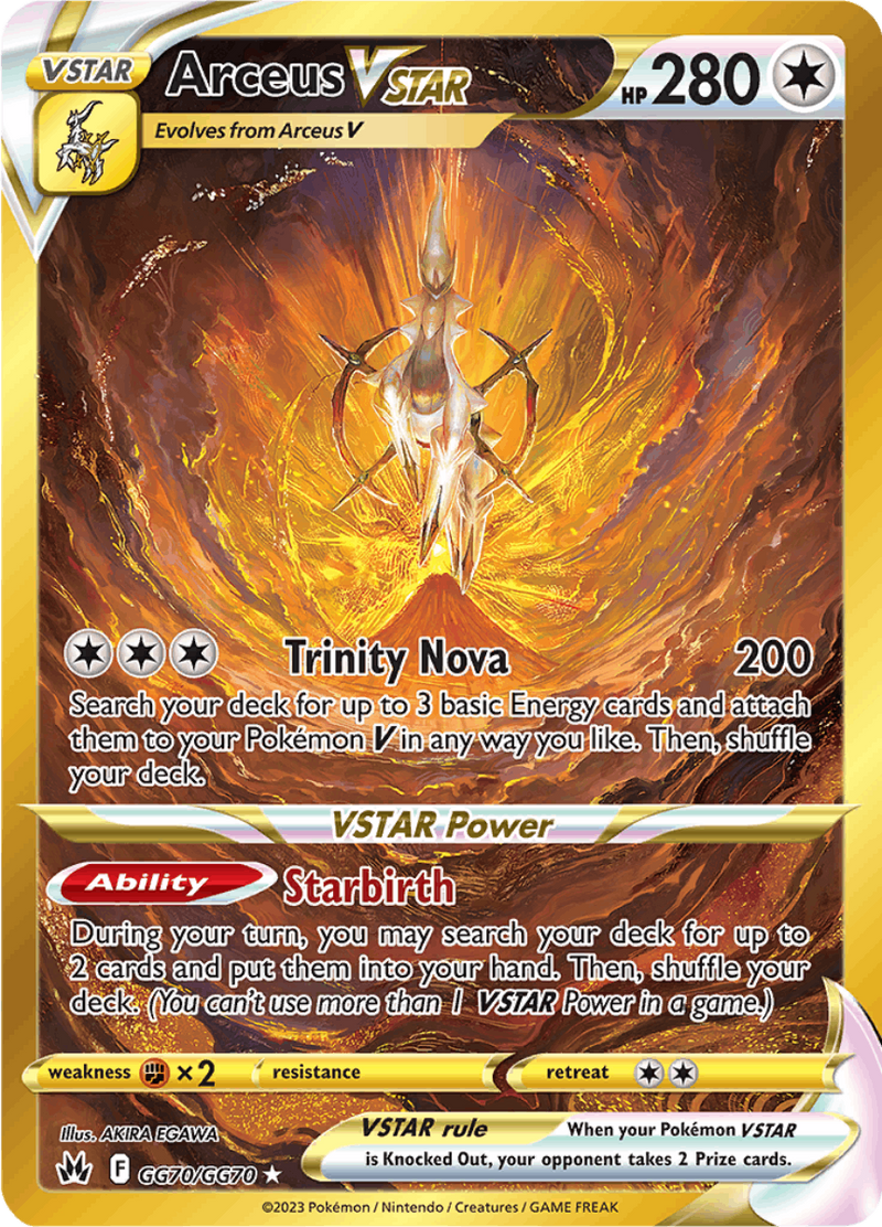 Arceus VSTAR (CRZ GG70) EN