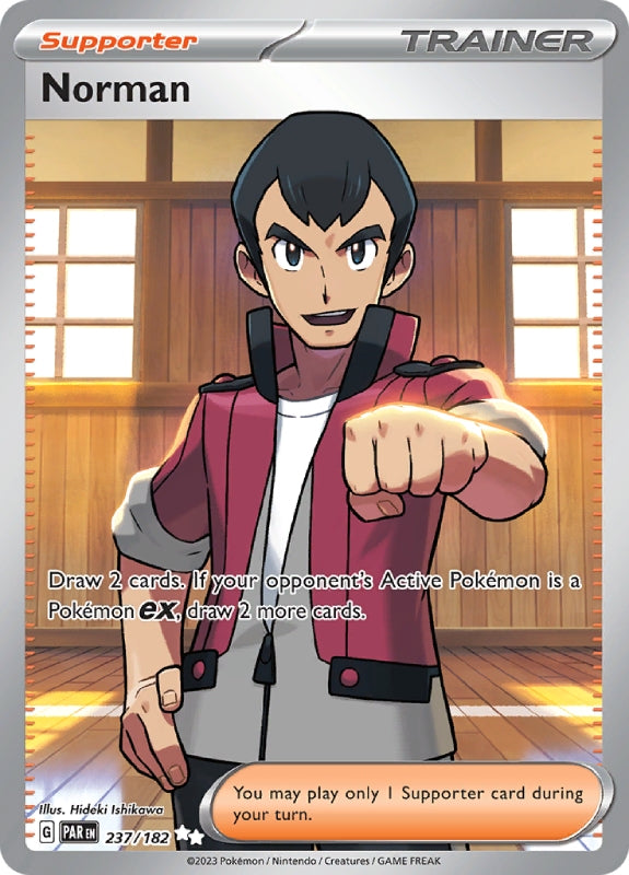pokemon-karten-norman-par-237-englisch