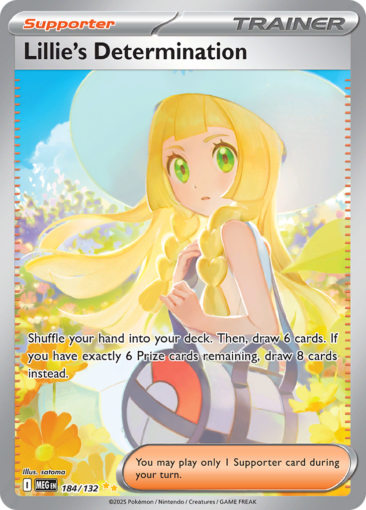 Lillie's Determination (184/132) - Special Illustration Rare EN NM
