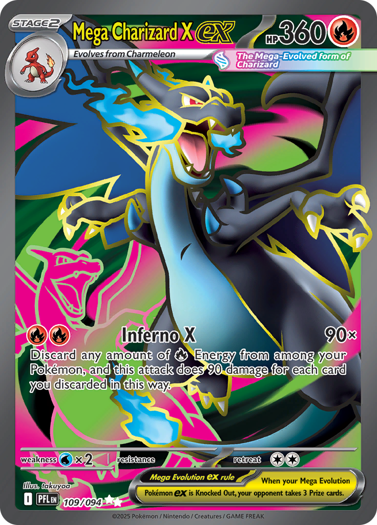 Mega Charizard X ex (109/094) - Special Illustration Rare EN NM