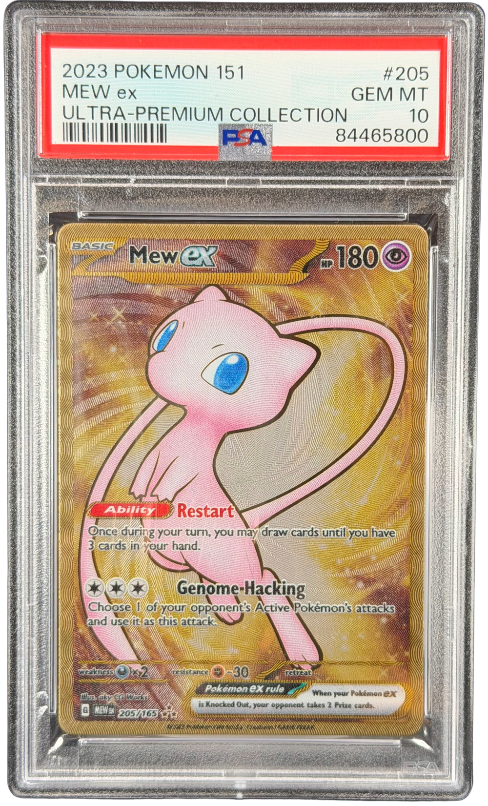 Mew ex (MEW 205) PSA 10 EN