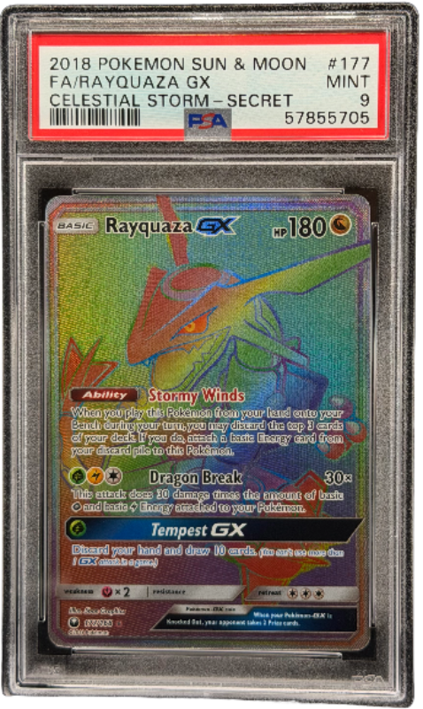 レックウザ (CES177) (PSA 9) EN