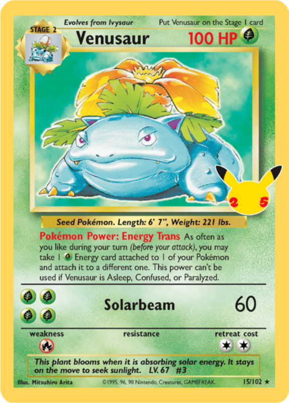Venusaur (CEL BS 15) - EN