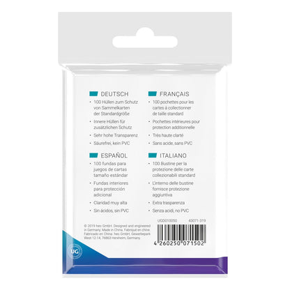 ultimate-guard-precise-fit-sleeves-standard-size-100-front
