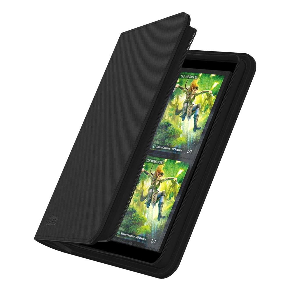 ultimate-guard-zipfolio-160-8-pocket-xenoskin-black-auf